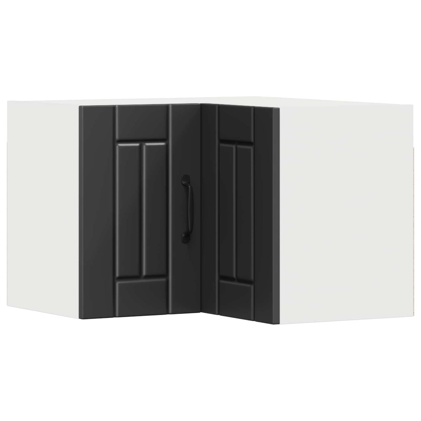 Mobile angolare per parete LUCCA Nero 57 x 57 x 40 cm