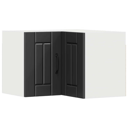 Mobile angolare per parete LUCCA Nero 57 x 57 x 40 cm