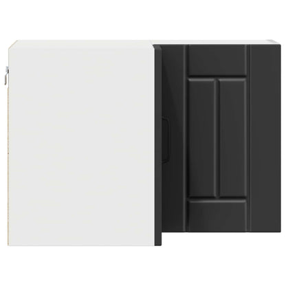 Mobile angolare per parete LUCCA Nero 57 x 57 x 40 cm