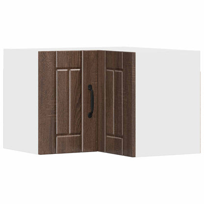Mobile angolare per parete LUCCA Rovere Marrone 57 x 57 x 40 cm