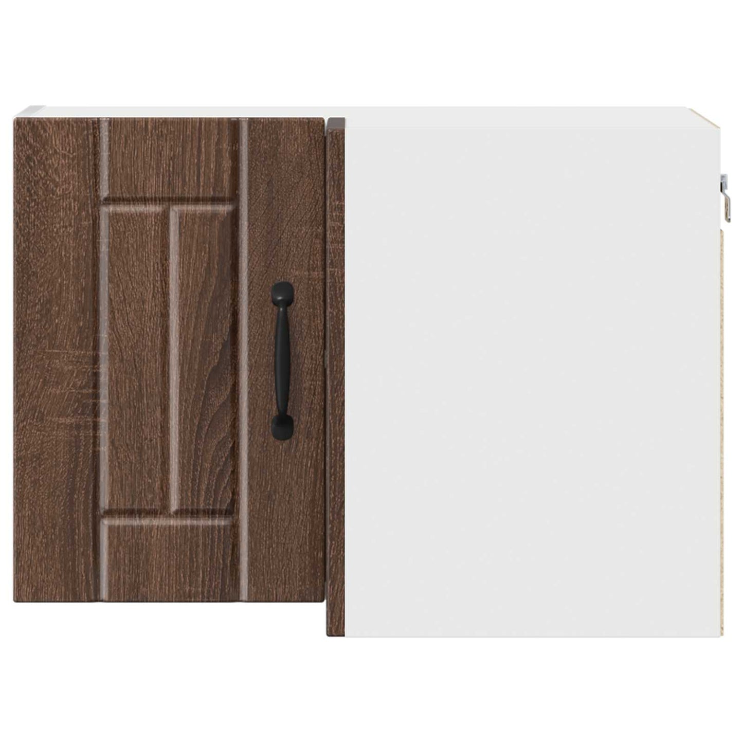 Mobile angolare per parete LUCCA Rovere Marrone 57 x 57 x 40 cm