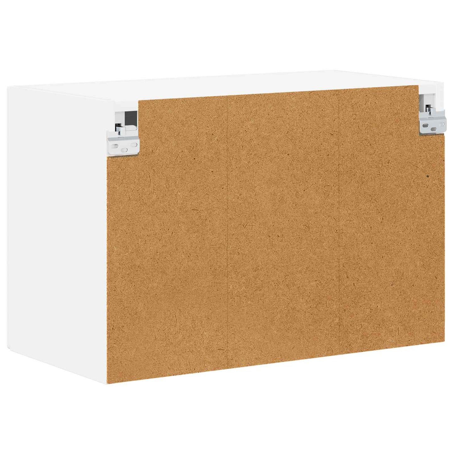 Mobile in vetro da parete LUCCA 2 pcs Bianco 60 x 31 x 40 cm