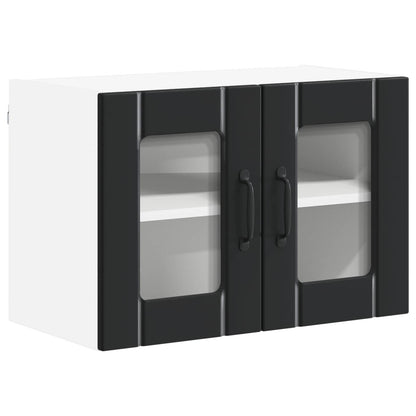 Pannello lavastoviglie Lucca 2 pcs Nero 60 x 31 x 40 cm | homemem39