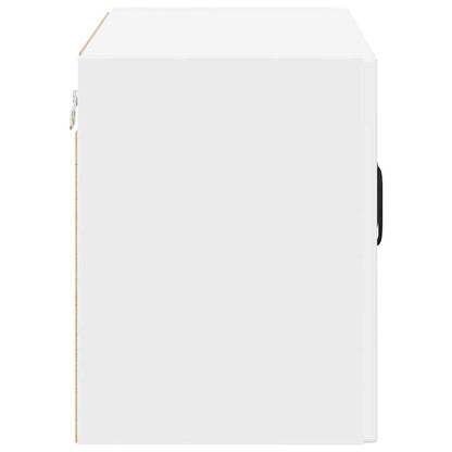 Mobile in vetro da parete LUCCA Bianco Lucido 60 x 31 x 40 cm