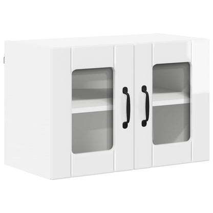 Pannello lavastoviglie Lucca 2 pcs Bianco Lucido | homemem39