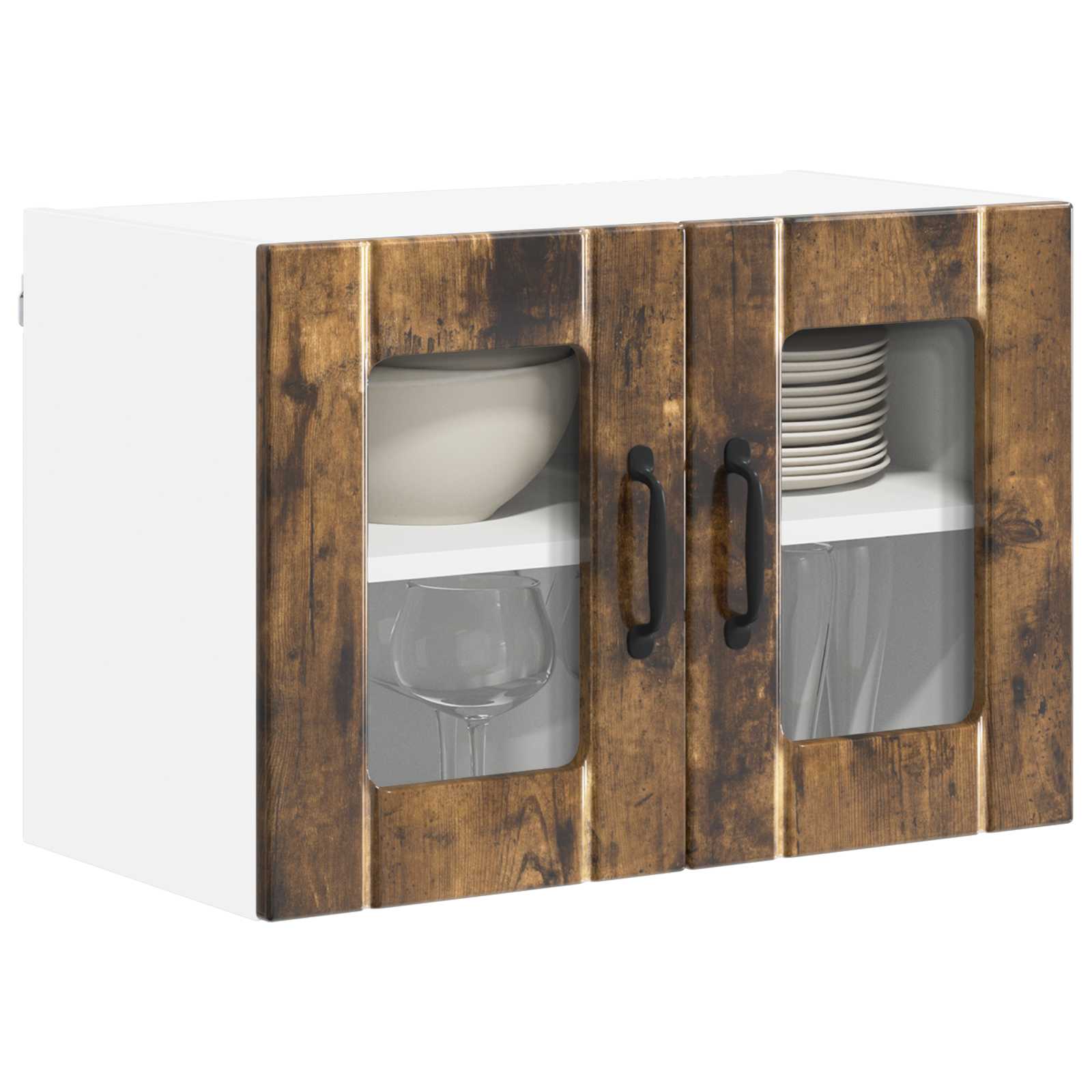 Pannello lavastoviglie Lucca 2 pcs Rovere Fumo 60 x 31 x 40 cm | homemem39