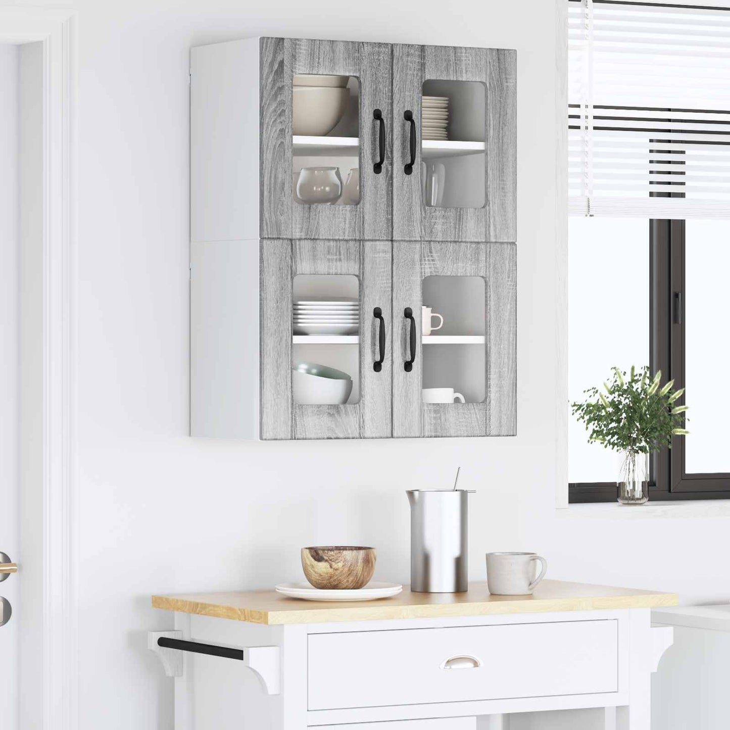 Pannello lavastoviglie Lucca 2 pcs Grigio Sonoma | homemem39