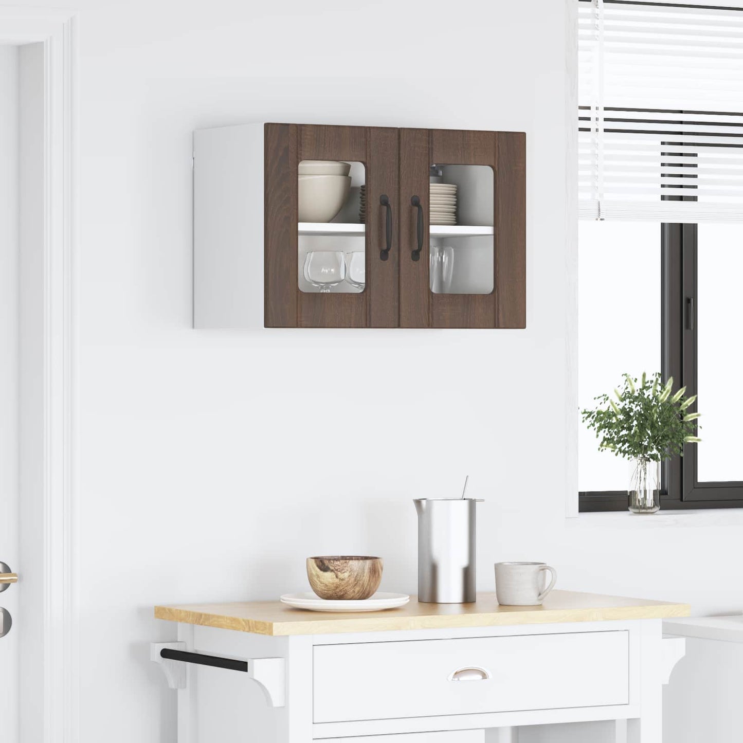 Pannello lavastoviglie Lucca Rovere Marrone 60 x 31 x 40 cm | homemem39