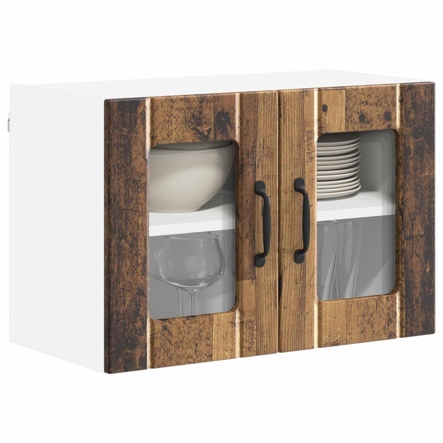 Pannello lavastoviglie Lucca 2 pcs Legno antico 60 x 31 x 40 cm | homemem39