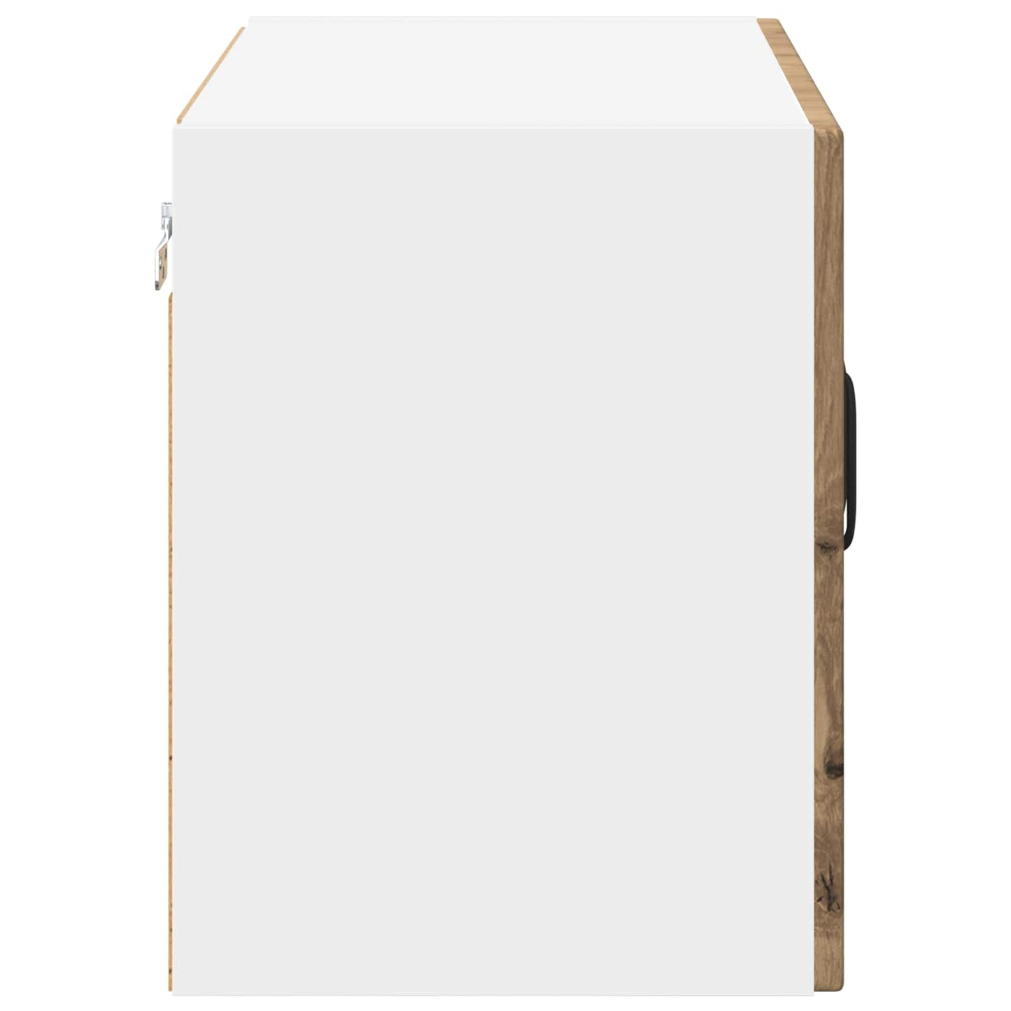 Mobile in vetro da parete LUCCA 2 pcs Rovere Artigianale