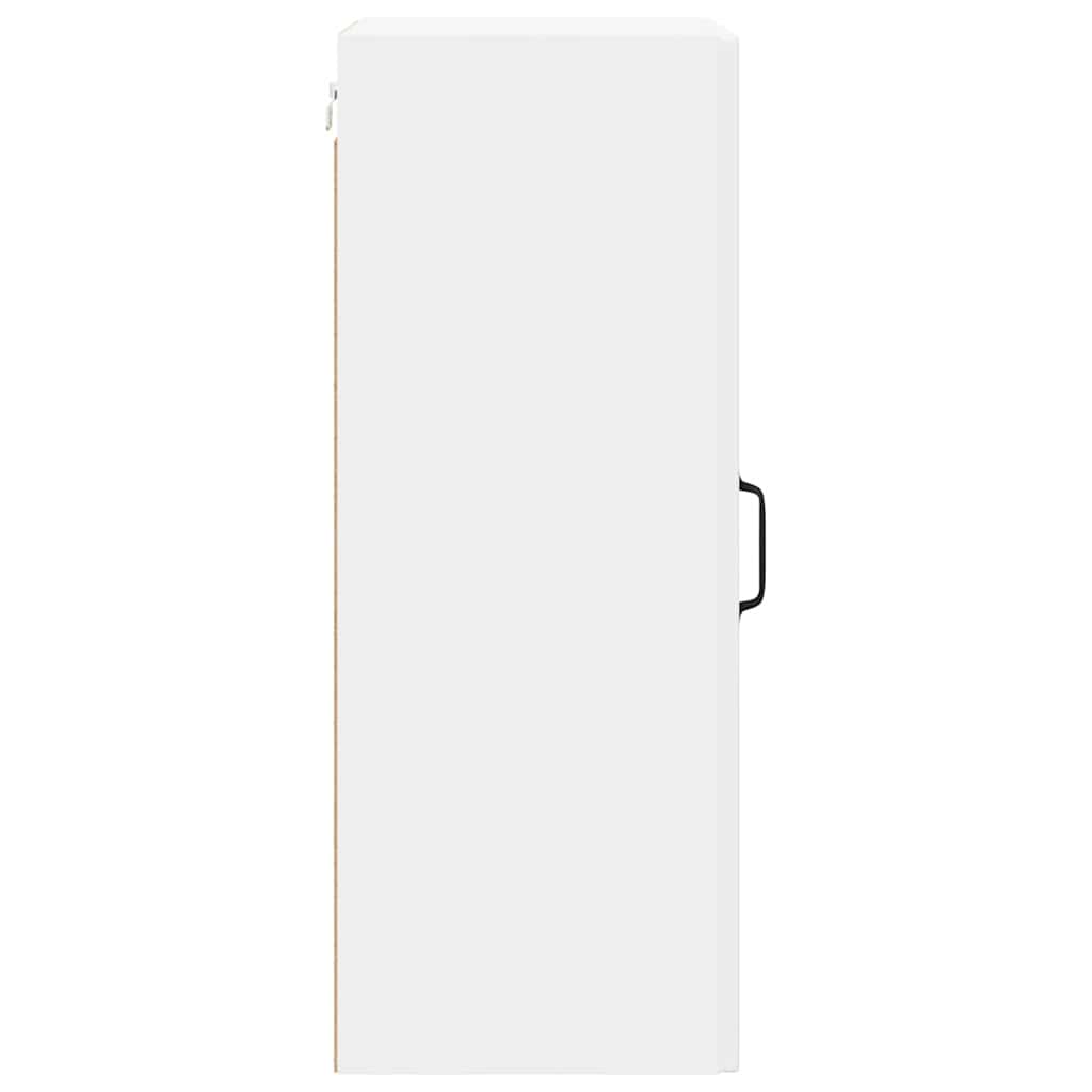 Mobile in vetro da parete LUCCA Bianco 40 x 31 x 80 cm
