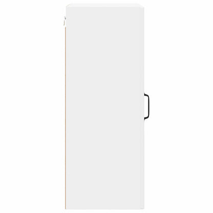 Mobile in vetro da parete LUCCA 2 pz Bianco