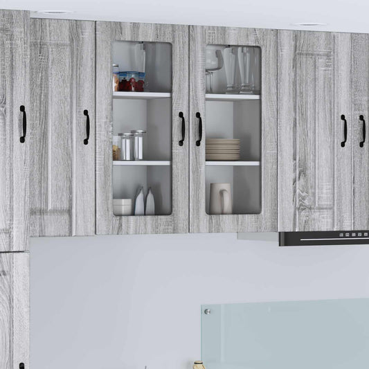 Pannello lavastoviglie Lucca 2 pcs Grigio Sonoma | homemem39
