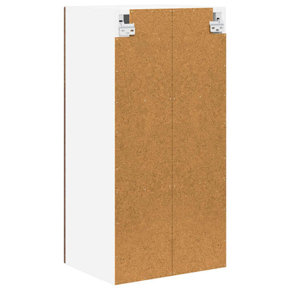 Mobile in vetro da parete LUCCA Rovere Marrone 40 x 31 x 80 cm