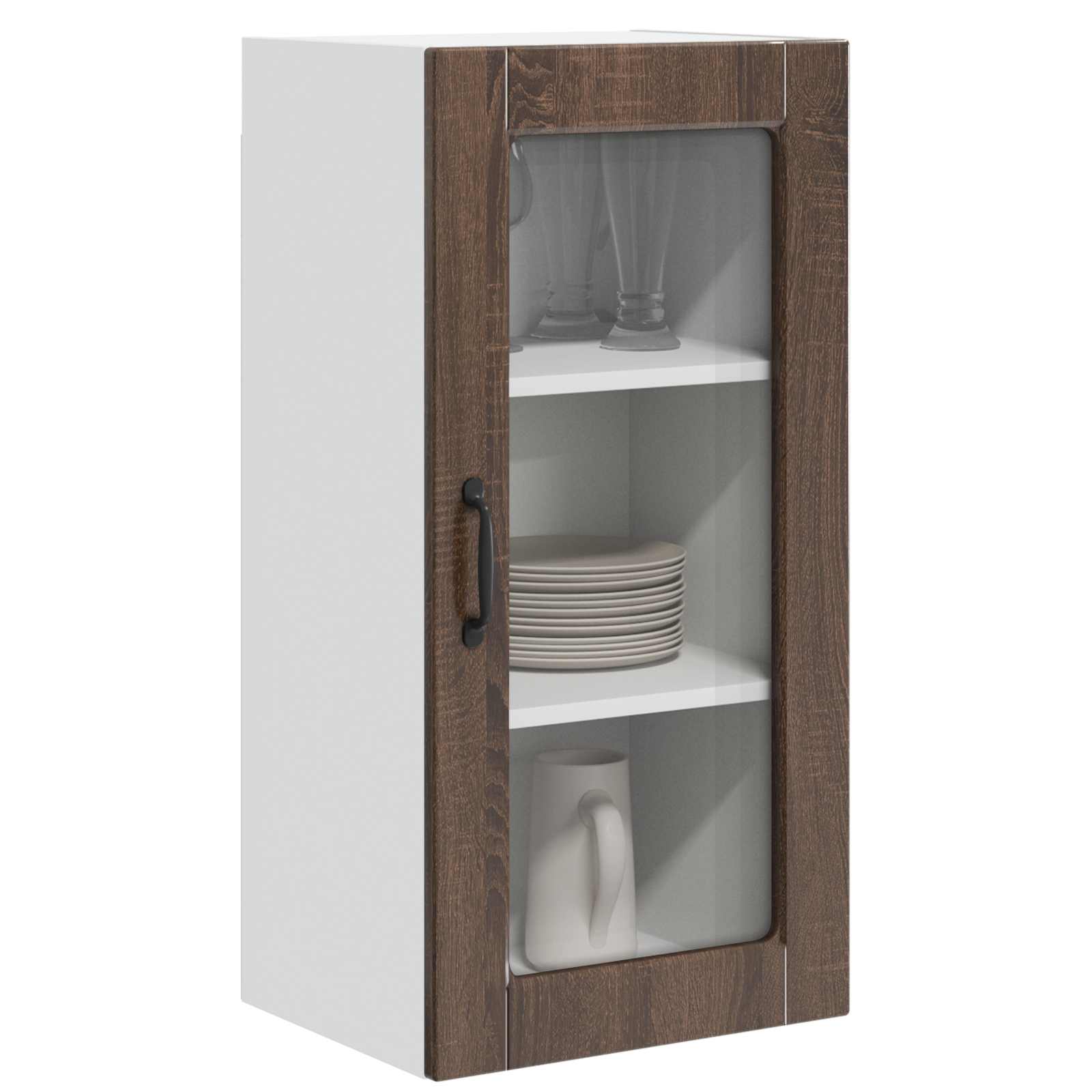 Pannello lavastoviglie Lucca 2 pcs Rovere Marrone | homemem39