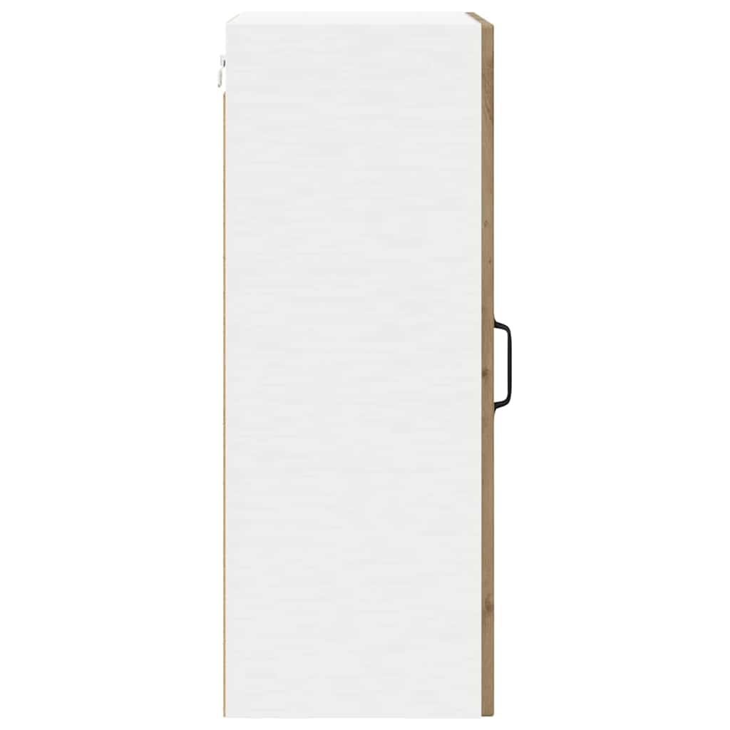 Mobile in vetro da parete LUCCA 2 pcs Rovere Artigianale