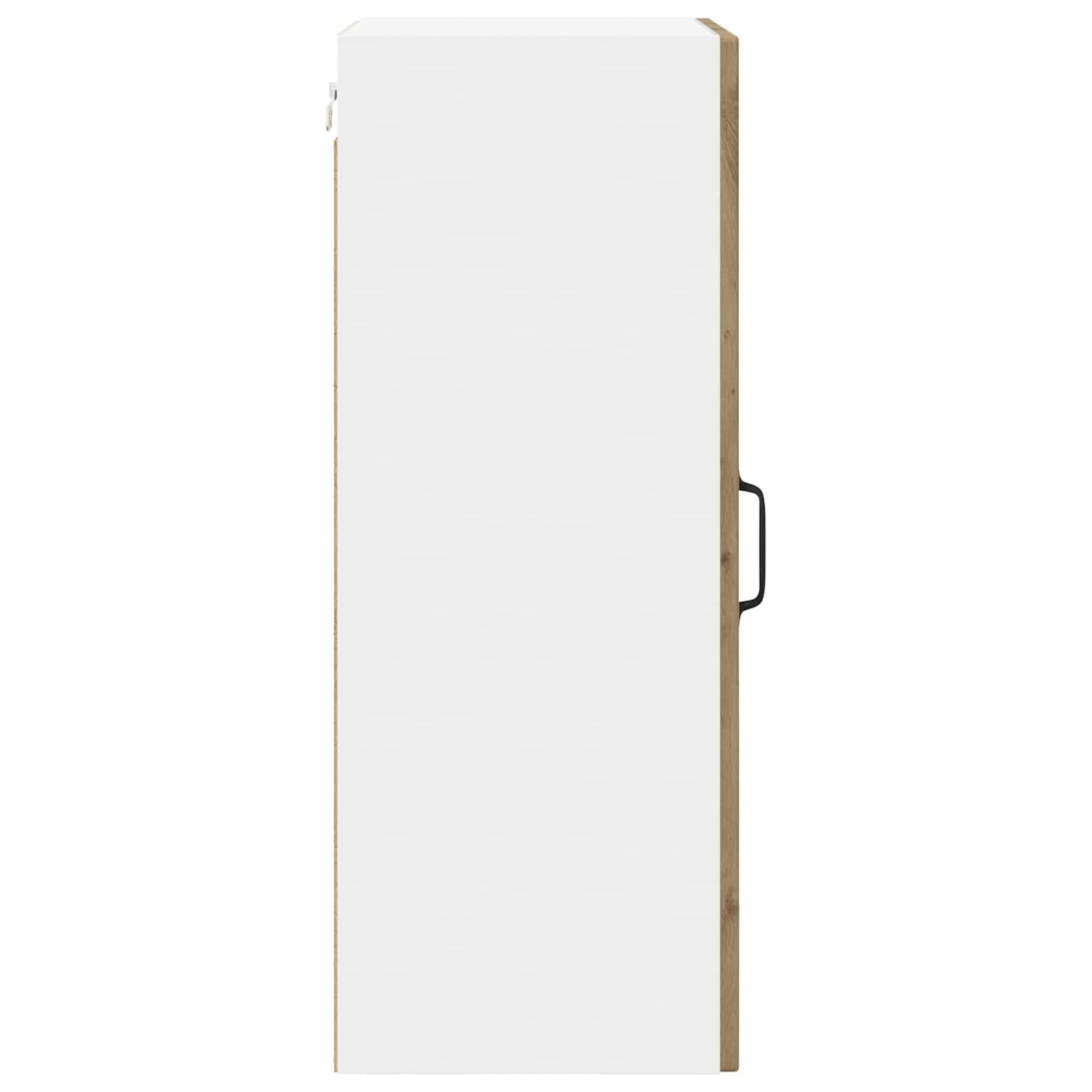 Mobile in vetro da parete LUCCA 2 pz Rovere Artigianale