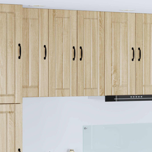 Armadietto a muro LUCCA 2 pcs Rovere Sonoma 30 x 31 x 80 cm