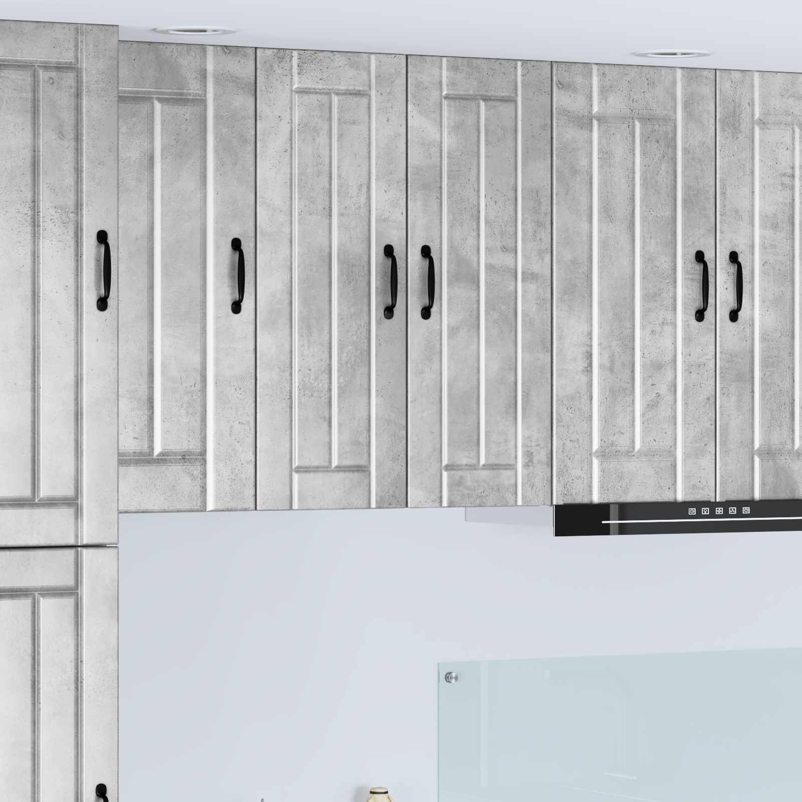 Pannello lavastoviglie Lucca Grigio Cemento 30 x 31 x 80 cm | homemem39