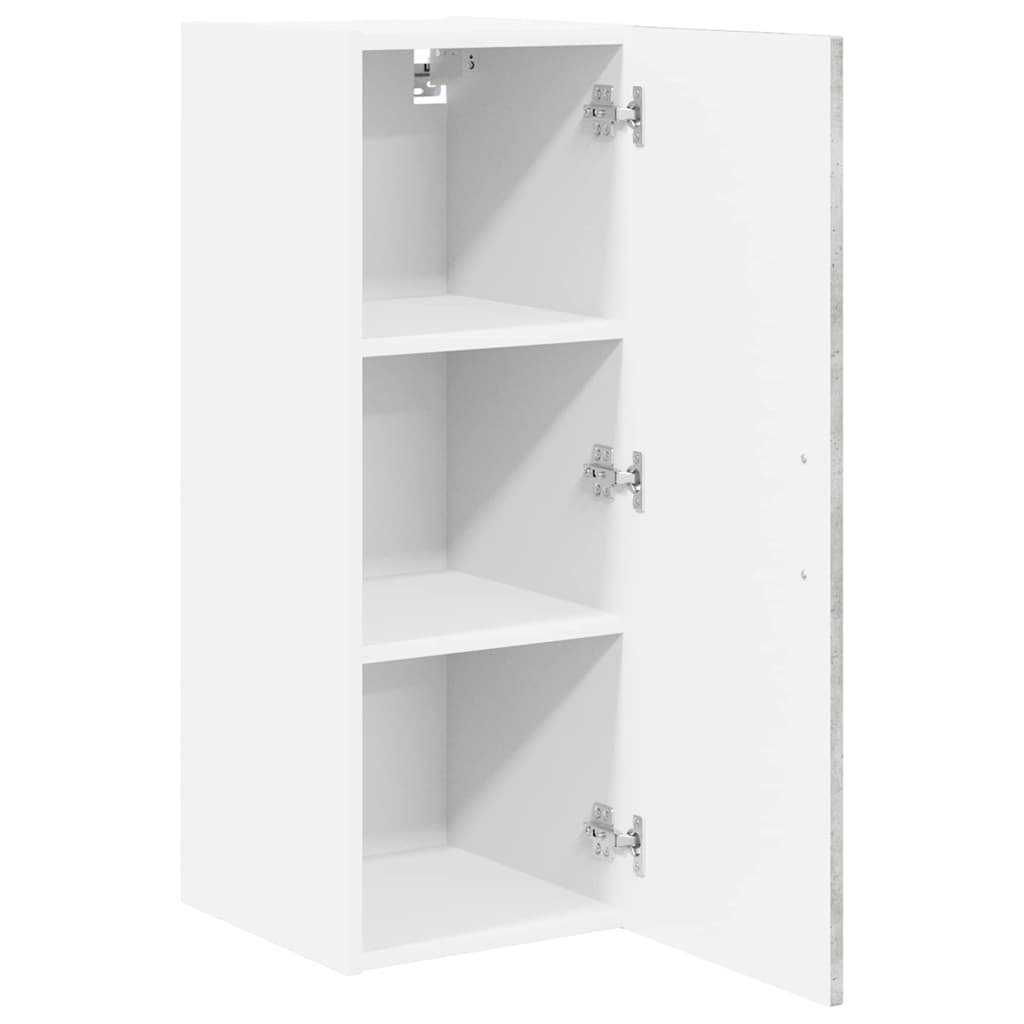 Armadietto a muro LUCCA 2 pcs Grigio Cemento 30 x 31 x 80 cm | homemem39