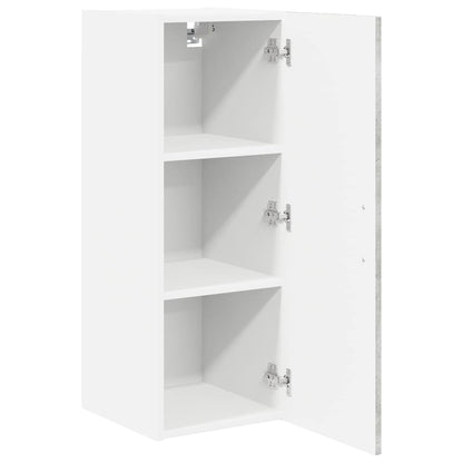 Armadietto a muro LUCCA 2 pcs Grigio Cemento 30 x 31 x 80 cm | homemem39