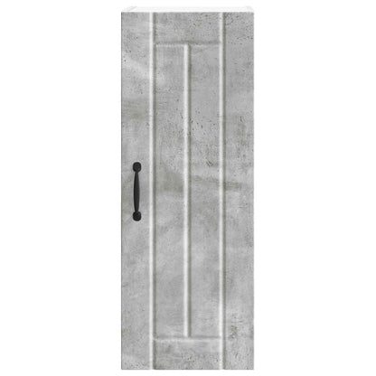 Armadietto a muro LUCCA 2 pcs Grigio Cemento 30 x 31 x 80 cm | homemem39
