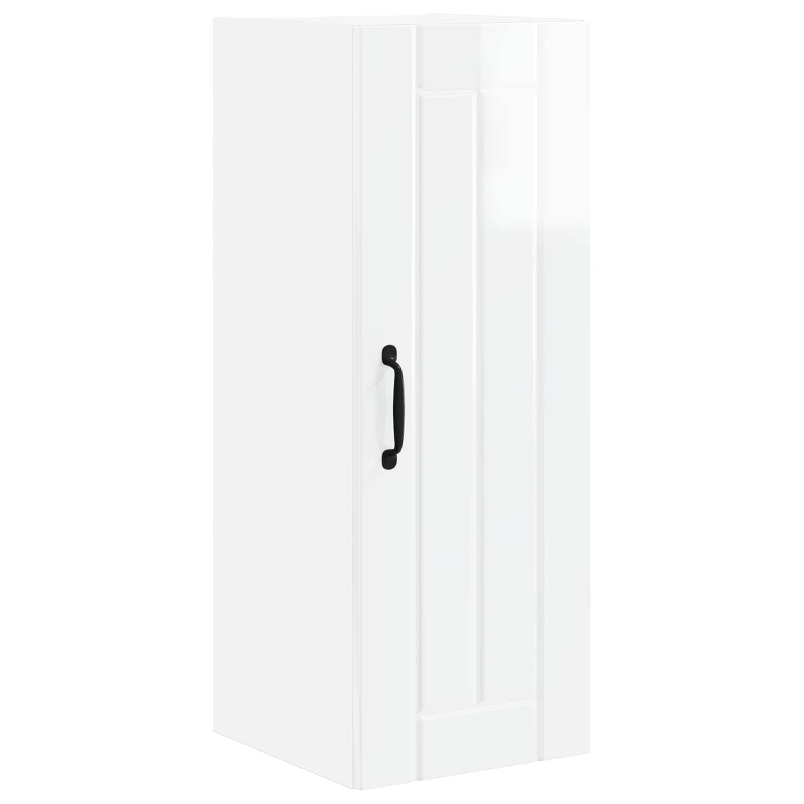 Armadietto a muro LUCCA Bianco Lucido 30 x 31 x 80 cm | homemem39