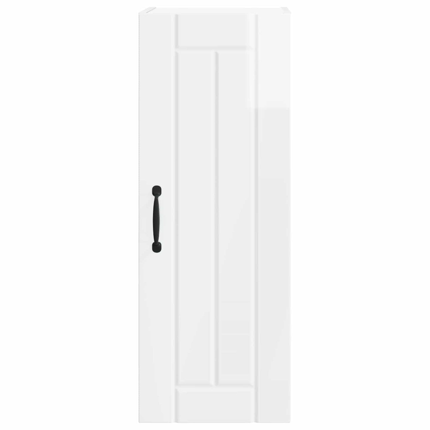 Armadietto a muro LUCCA 2 pcs Bianco Lucido 30 x 31 x 80 cm | homemem39