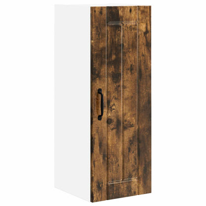 Armadietto a muro LUCCA Rovere Fumo 30 x 31 x 80 cm - homemem39