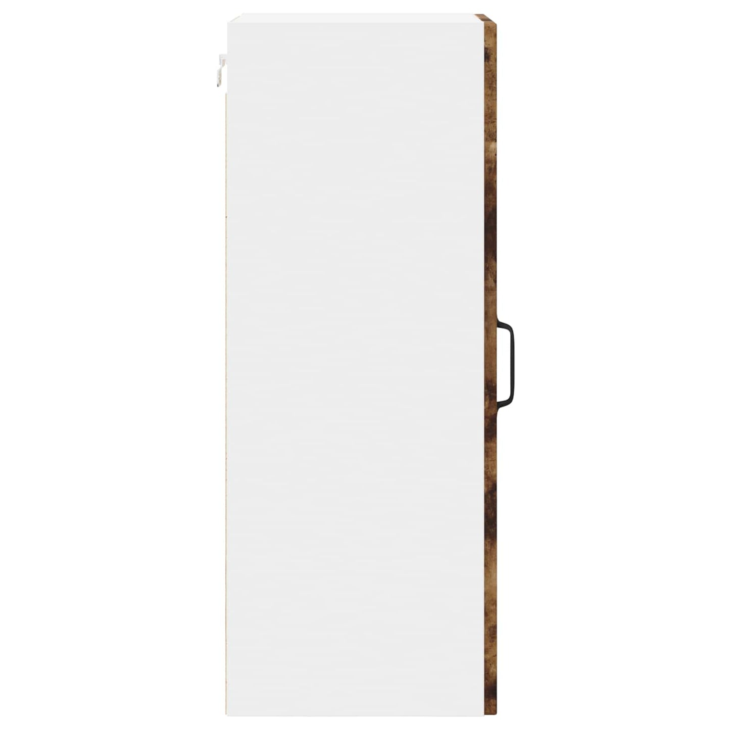 Armadietto a muro LUCCA 2 pz Rovere Fumo Legno ingegnerizzato