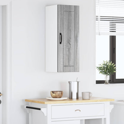 Armadietto a muro LUCCA Grigio Sonoma 30 x 31 x 80 cm | homemem39
