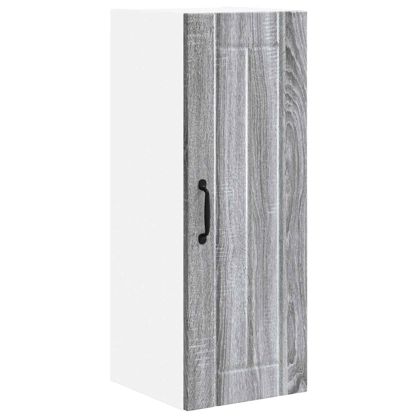 Armadietto a muro LUCCA Grigio Sonoma 30 x 31 x 80 cm | homemem39