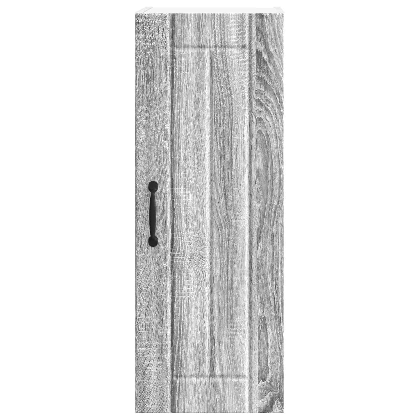 Armadietto a muro LUCCA 2 pz Grigio Sonoma Legno ingegnerizzato