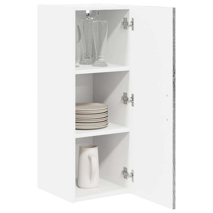 Armadietto a muro LUCCA 2 pcs Grigio Sonoma 30 x 31 x 80 cm | homemem39