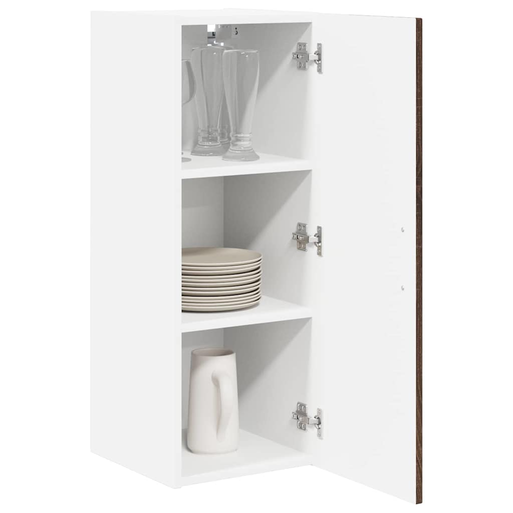 Armadietto a muro LUCCA Rovere Marrone 30 x 31 x 80 cm | homemem39