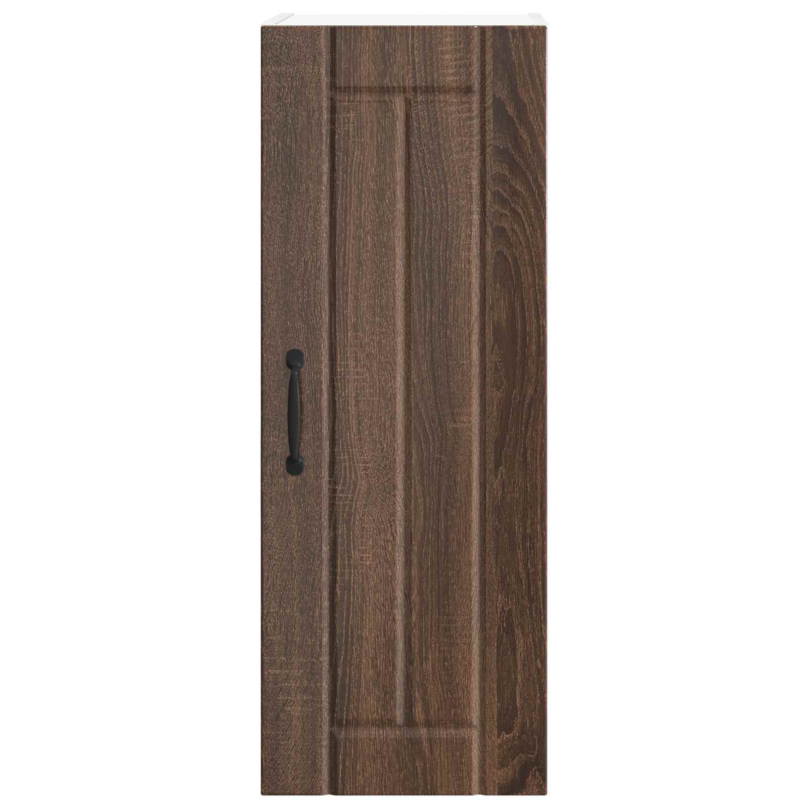 Armadietto a muro LUCCA 2 pcs Rovere Marrone 30 x 31 x 80 cm | homemem39