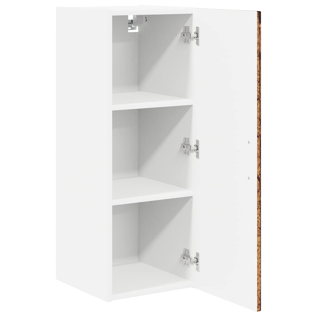 Armadietto a muro LUCCA 2 pcs Legno antico 30 x 31 x 80 cm | homemem39