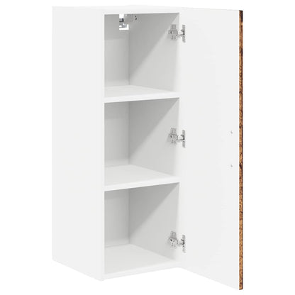 Armadietto a muro LUCCA 2 pcs Legno antico 30 x 31 x 80 cm | homemem39