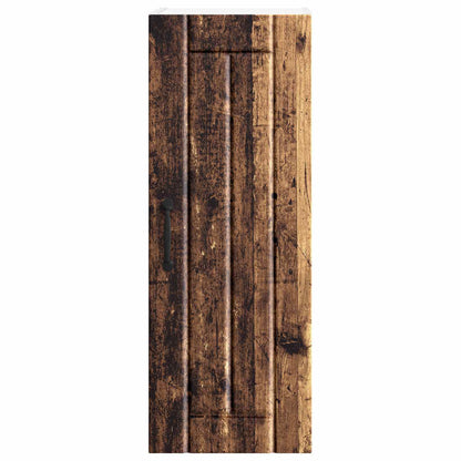 Armadietto a muro LUCCA 2 pz Legno antico Legno ingegnerizzato
