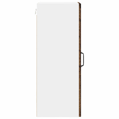 Armadietto a muro LUCCA 2 pz Legno antico Legno ingegnerizzato