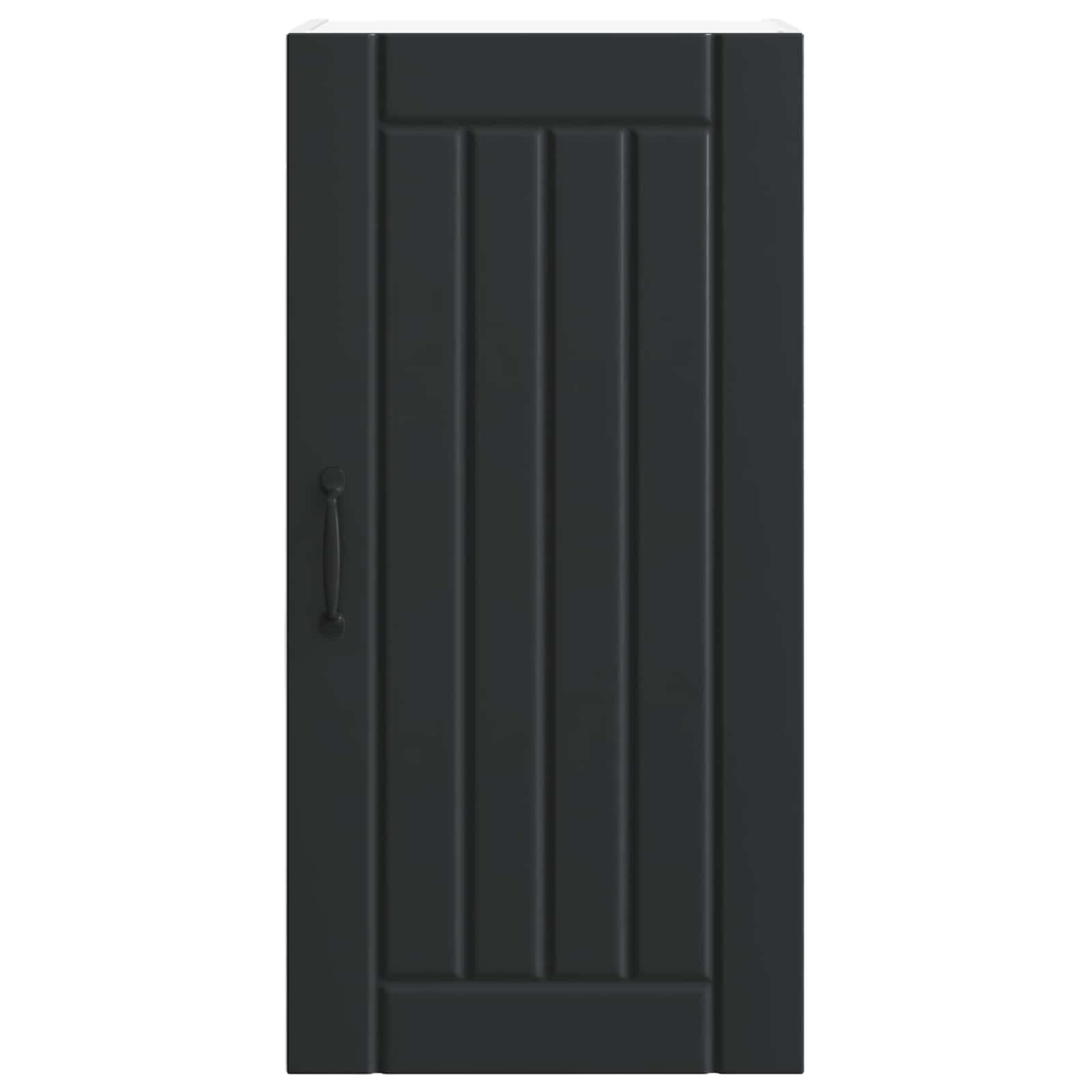 Armadietto a muro LUCCA Nero 40 x 31 x 80 cm | homemem39