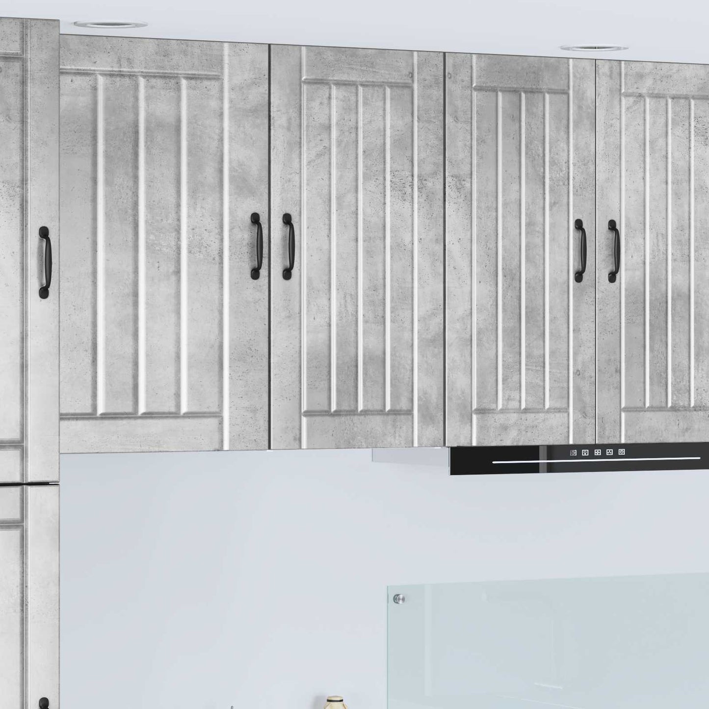 Armadietto a muro LUCCA Grigio Cemento 40 x 31 x 80 cm | homemem39