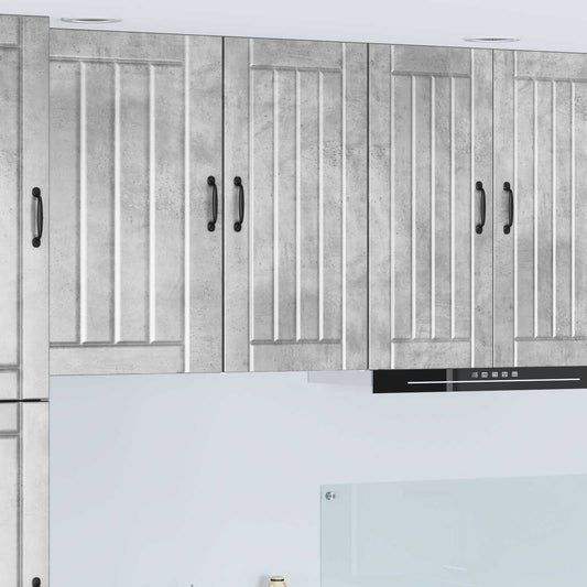Armadietto a muro LUCCA Grigio Cemento 40 x 31 x 80 cm | homemem39