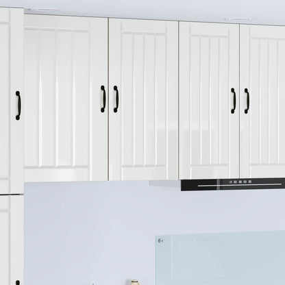 Armadietto a muro LUCCA Bianco Lucido 40 x 31 x 80 cm | homemem39