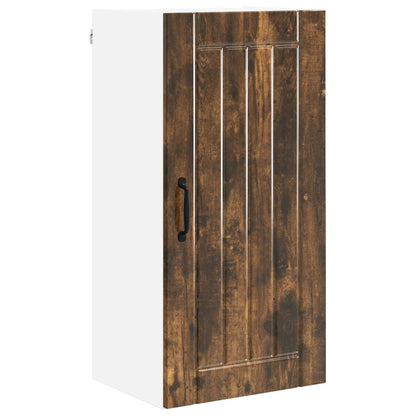 Armadietto a muro LUCCA Rovere Fumo 40 x 31 x 80 cm | homemem39