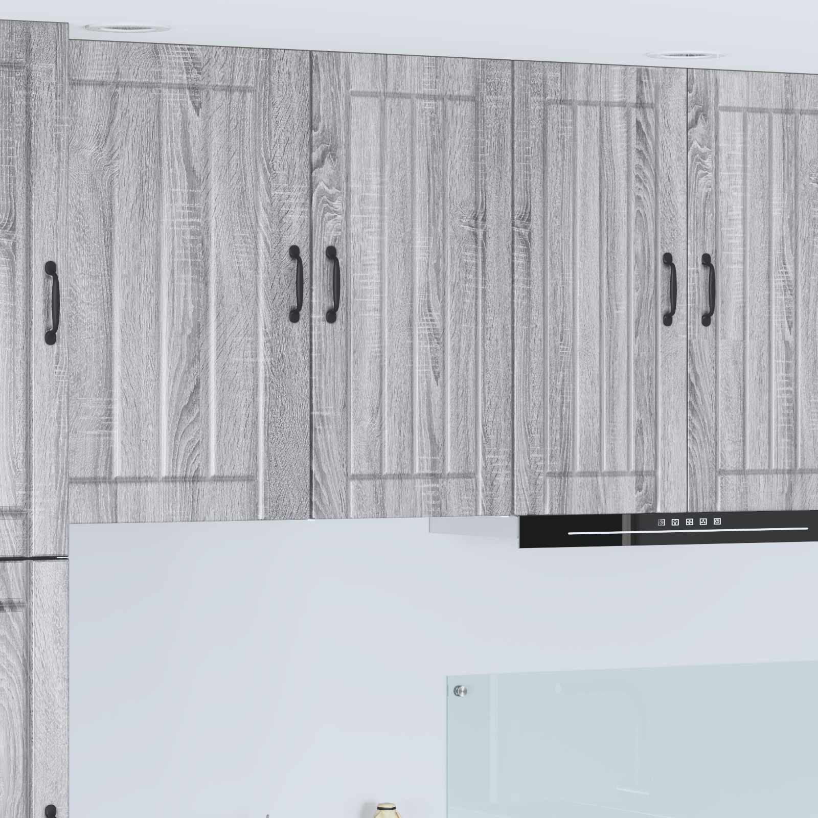 Armadietto a muro LUCCA Grigio Sonoma 40 x 31 x 80 cm | homemem39