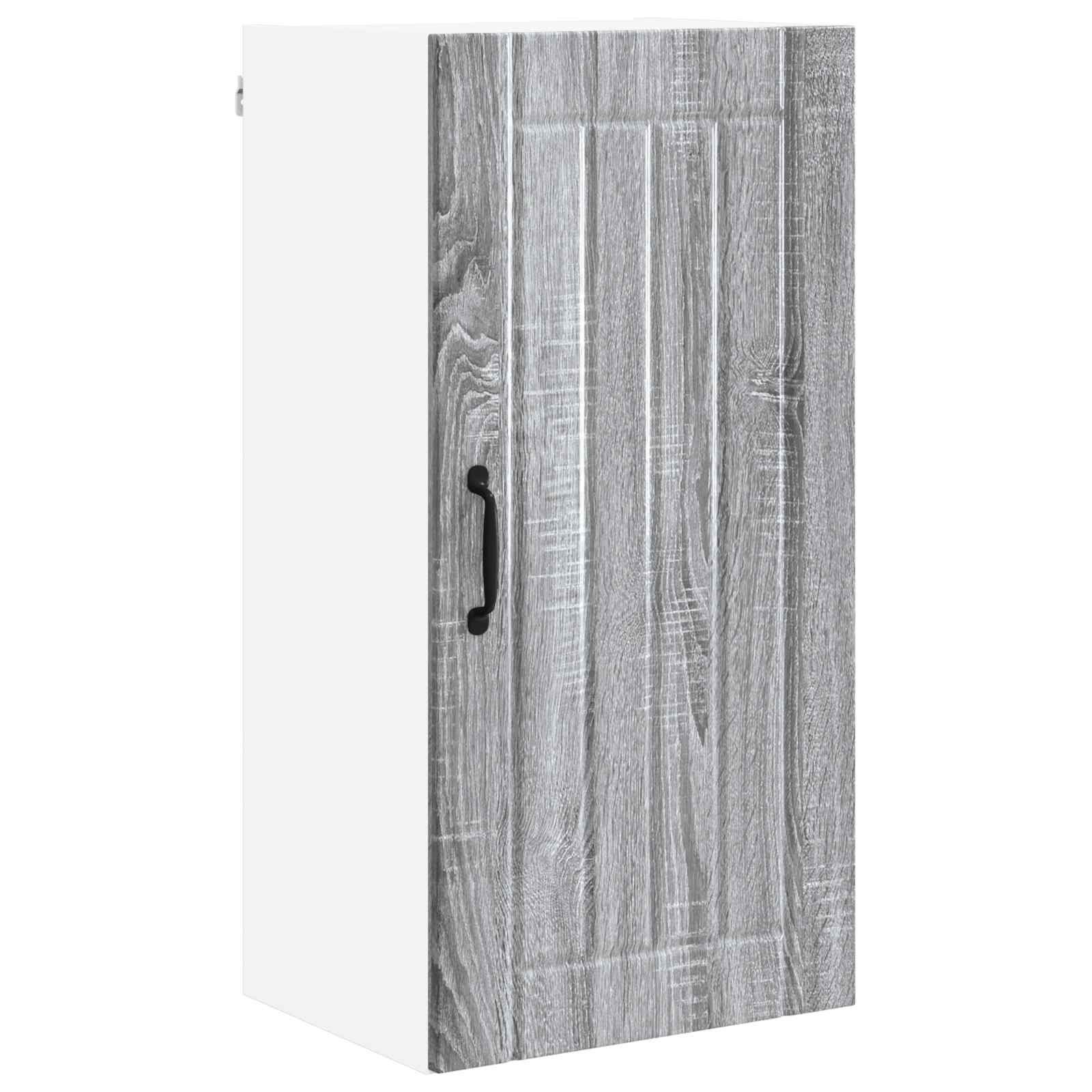 Armadietto a muro LUCCA Grigio Sonoma 40 x 31 x 80 cm | homemem39