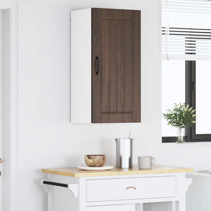 Armadietto a muro LUCCA Rovere Marrone 40 x 31 x 80 cm | homemem39