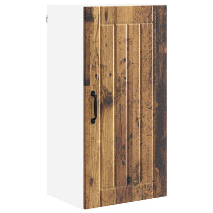 Armadietto a muro LUCCA Legno antico 40 x 31 x 80 cm | homemem39