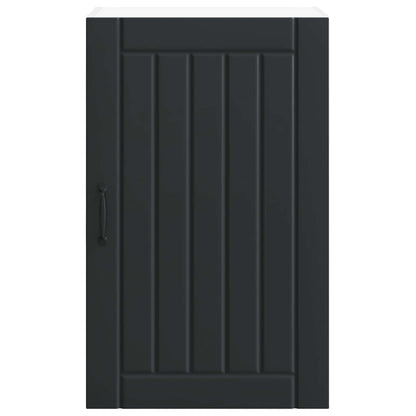 Armadietto a muro LUCCA Nero 50 x 31 x 80 cm | homemem39